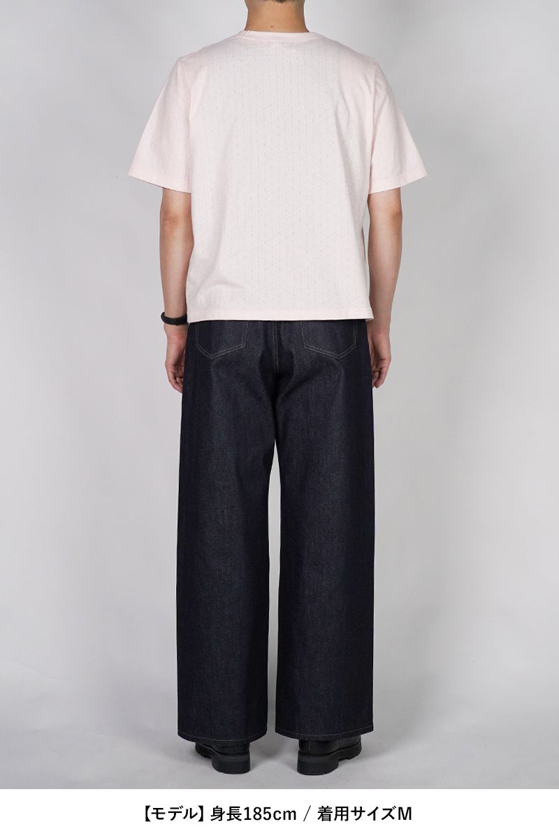 DAIRIKU(ダイリク) "Ripley" Fancy Dobby H-S Tag Tee リプリー ファンシードビータグTシャツ 26SS C9