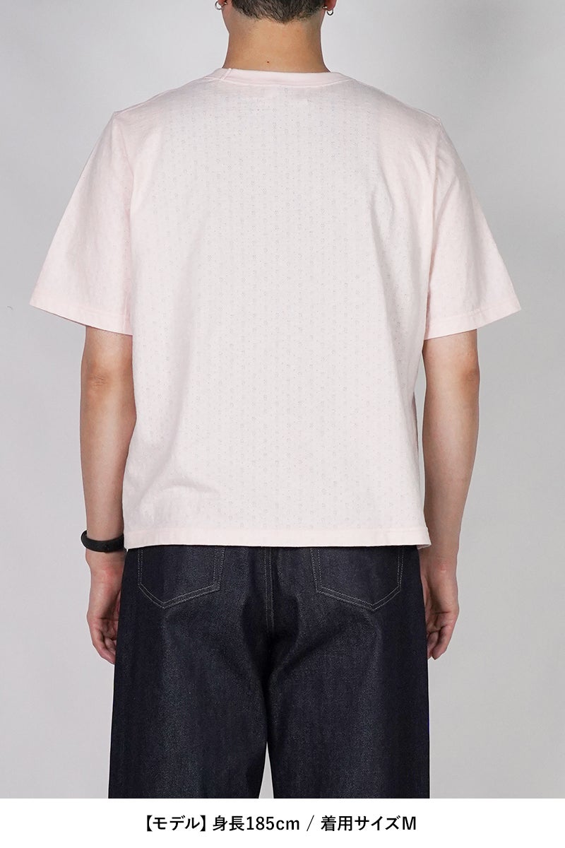 DAIRIKU(ダイリク) "Ripley" Fancy Dobby H-S Tag Tee リプリー ファンシードビータグTシャツ 26SS C9