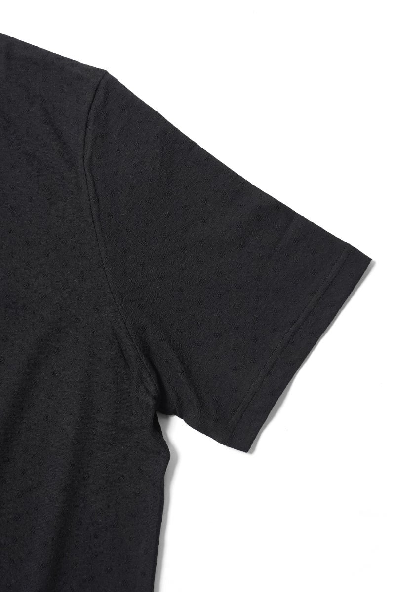 DAIRIKU(ダイリク) "Ripley" Fancy Dobby H-S Tag Tee リプリー ファンシードビータグTシャツ 26SS C9