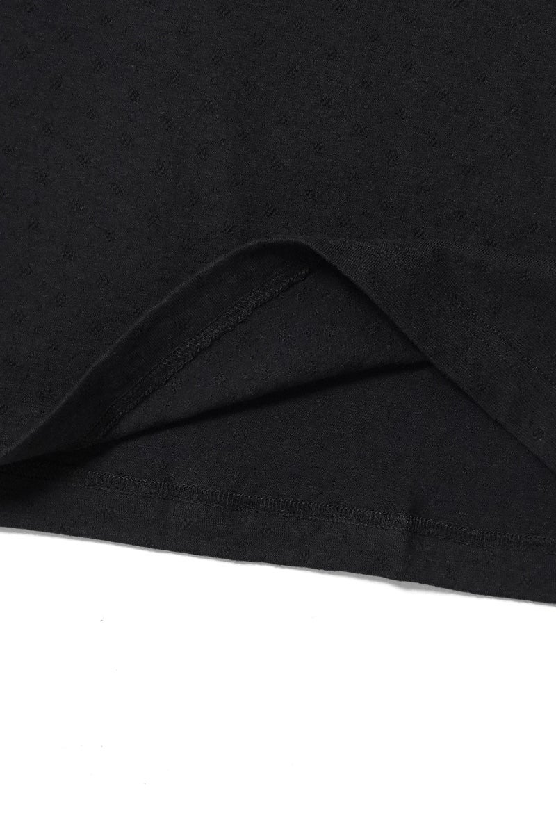 DAIRIKU(ダイリク) "Ripley" Fancy Dobby H-S Tag Tee リプリー ファンシードビータグTシャツ 26SS C9