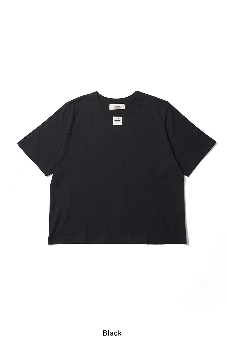 DAIRIKU(ダイリク) "Ripley" Fancy Dobby H-S Tag Tee リプリー ファンシードビータグTシャツ 26SS C9