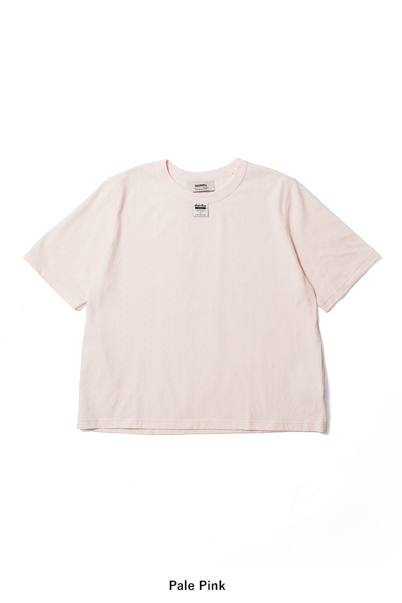 DAIRIKU(ダイリク) "Ripley" Fancy Dobby H-S Tag Tee リプリー ファンシードビータグTシャツ 26SS C9