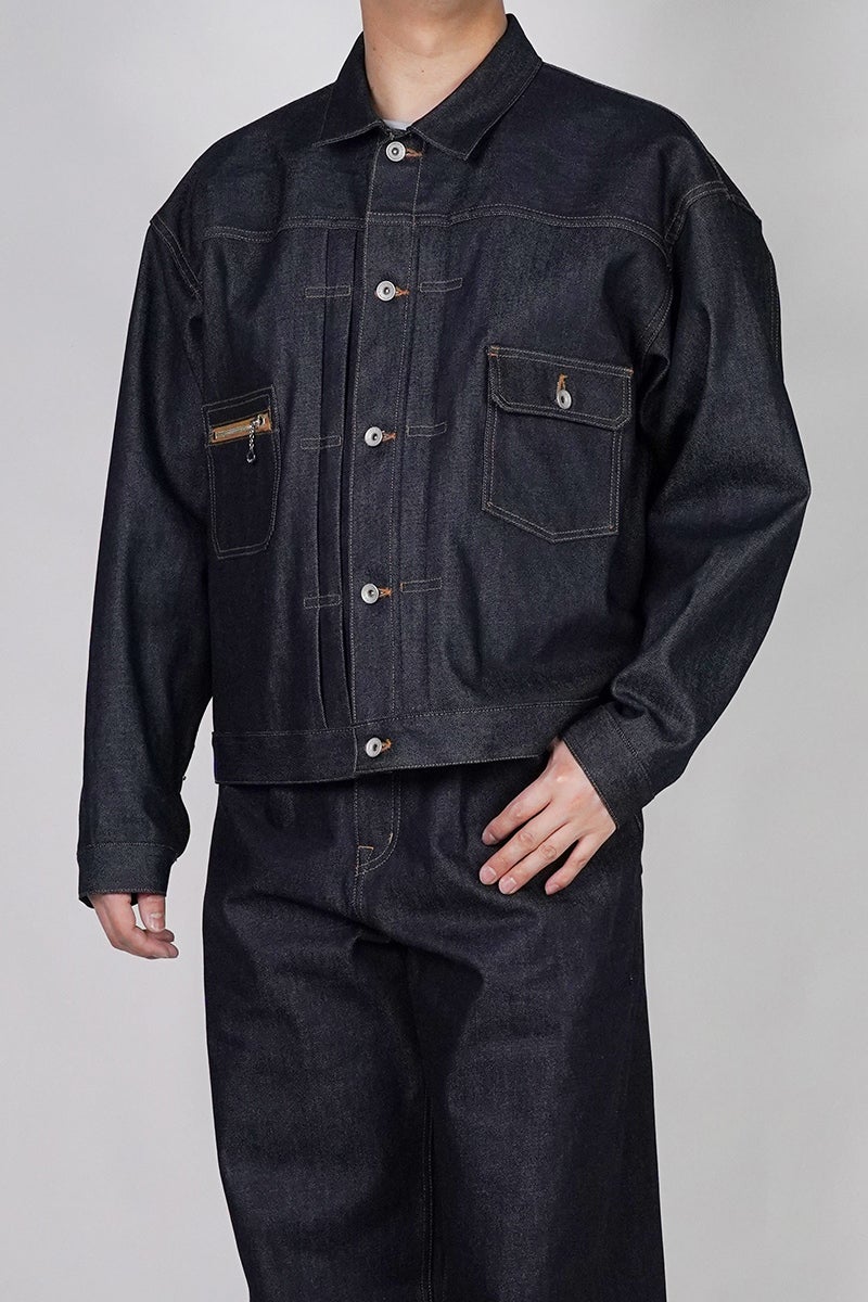 DAIRIKU(ダイリク) "Rigid" 2PKT Denim Jacket リジッド 2ポケットデニムジャケット 26SS RD1
