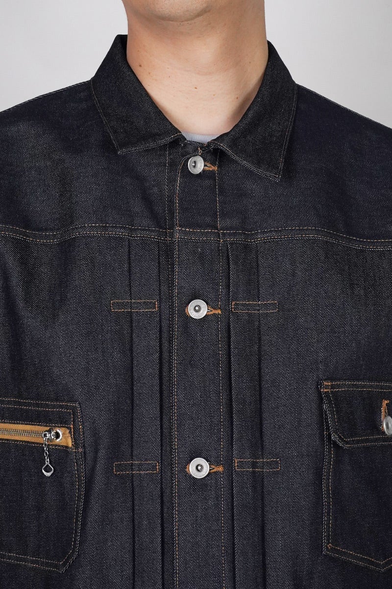 DAIRIKU(ダイリク) "Rigid" 2PKT Denim Jacket リジッド 2ポケットデニムジャケット 26SS RD1