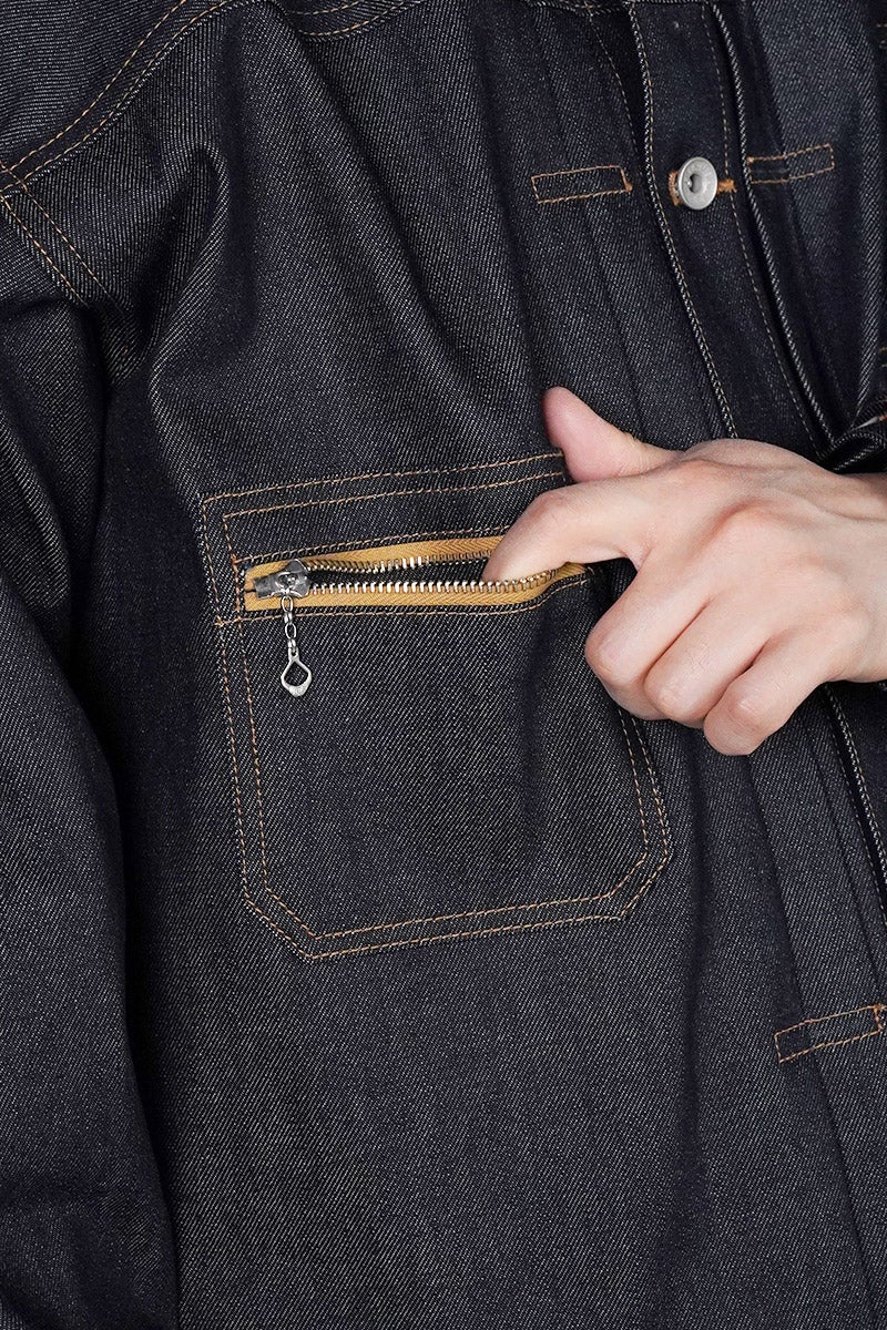 DAIRIKU(ダイリク) "Rigid" 2PKT Denim Jacket リジッド 2ポケットデニムジャケット 26SS RD1