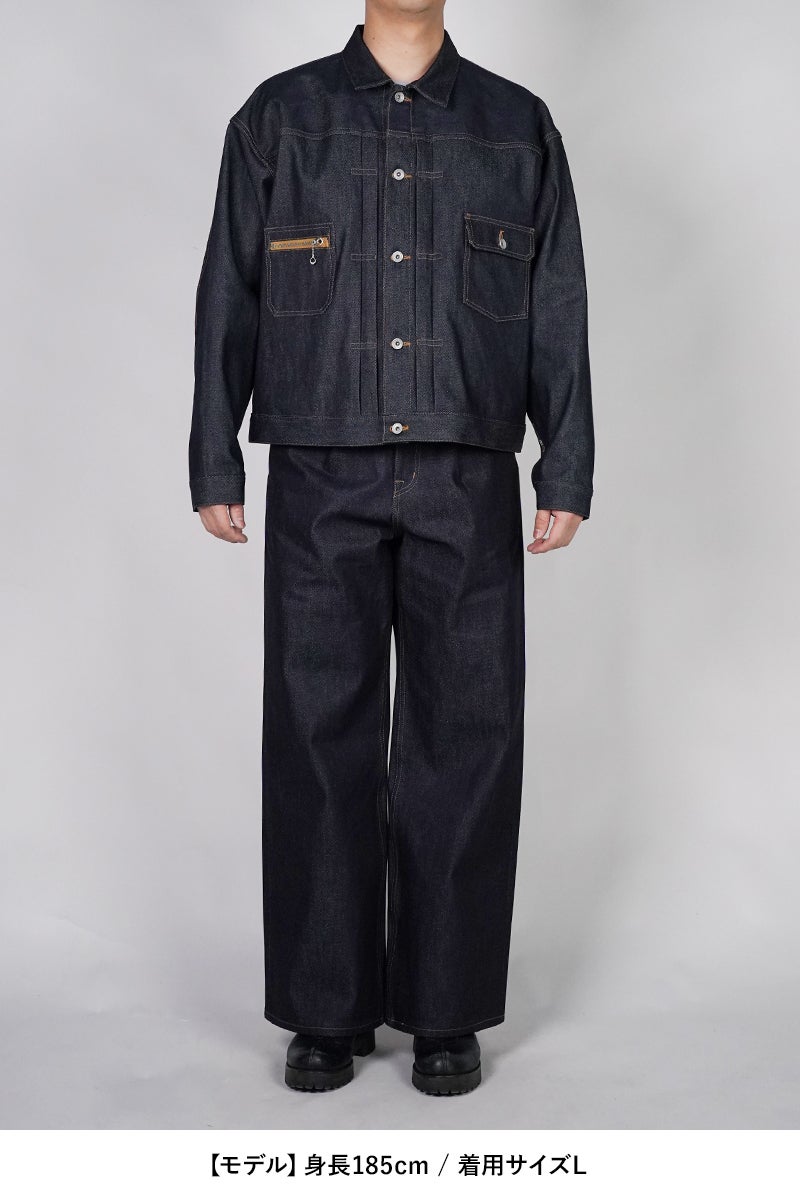 DAIRIKU(ダイリク) "Rigid" 2PKT Denim Jacket リジッド 2ポケットデニムジャケット 26SS RD1