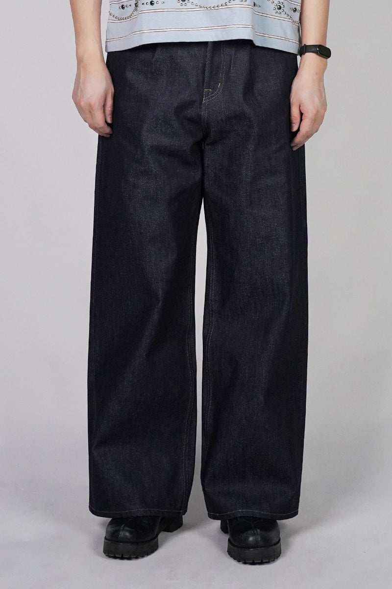 パンツ RHUDE Wide Leg Demim 30inch Rhue Low Wide - Stream Rinse - Dr. Denim