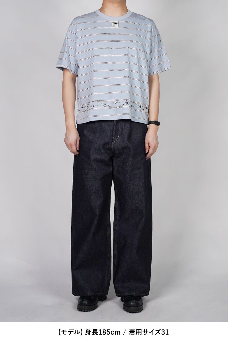 DAIRIKU (ダイリク) pants Mサイズ DAIRIKU(ダイリク) | DAIRIKU(ダイリク)Rigid Painter Denim Wide
