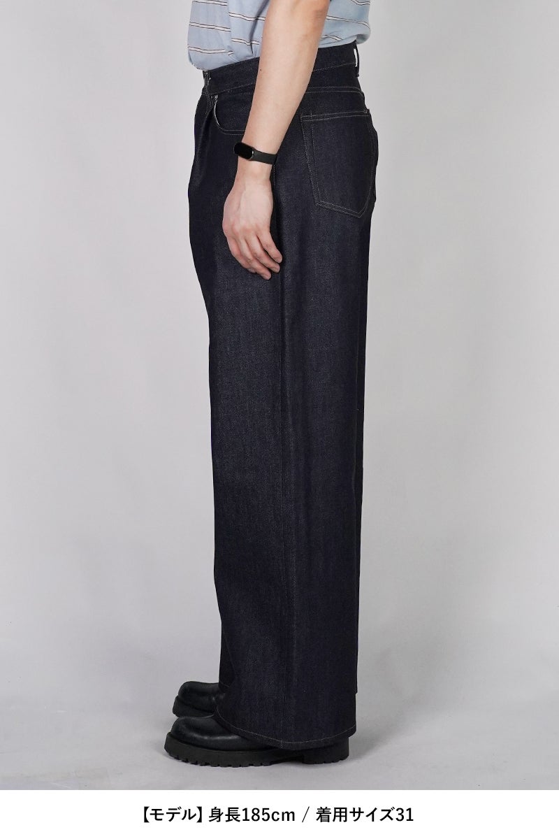 DAIRIKU(ダイリク) "Wide" Rigid Denim Pants ワイド リジッドデニムパンツ 26SS RD3