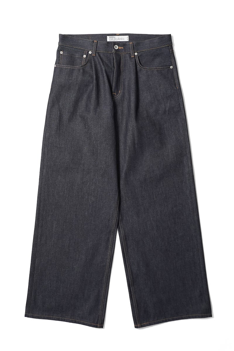 DAIRIKU(ダイリク) "Wide" Rigid Denim Pants ワイド リジッドデニムパンツ 26SS RD3