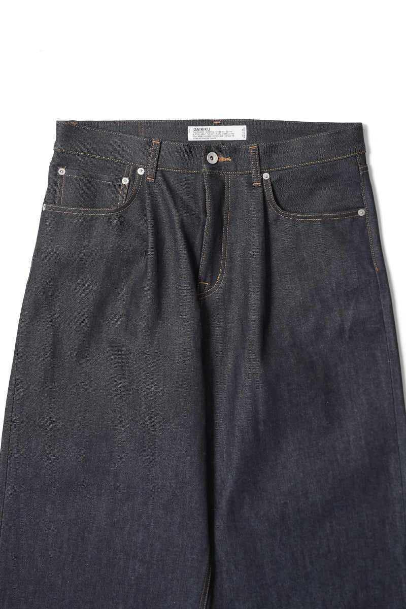 DAIRIKU(ダイリク) "Wide" Rigid Denim Pants ワイド リジッドデニムパンツ 26SS RD3