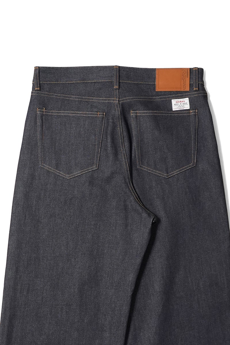 DAIRIKU(ダイリク) "Wide" Rigid Denim Pants ワイド リジッドデニムパンツ 26SS RD3