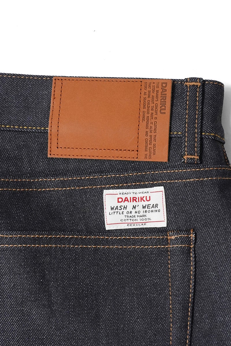 DAIRIKU(ダイリク) "Wide" Rigid Denim Pants ワイド リジッドデニムパンツ 26SS RD3