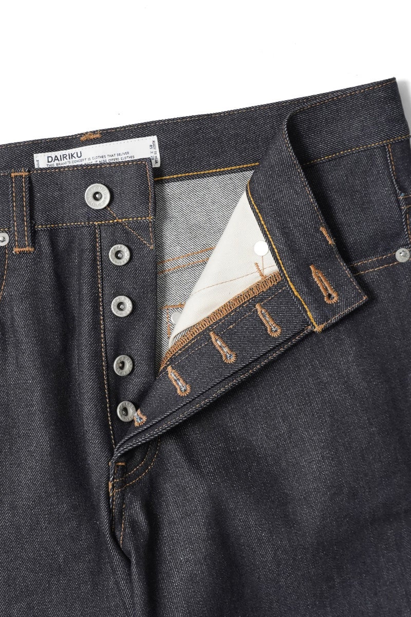 DAIRIKU(ダイリク) "Straight" Rigid Denim Pants ストレート リジッドデニムパンツ 26SS RD4