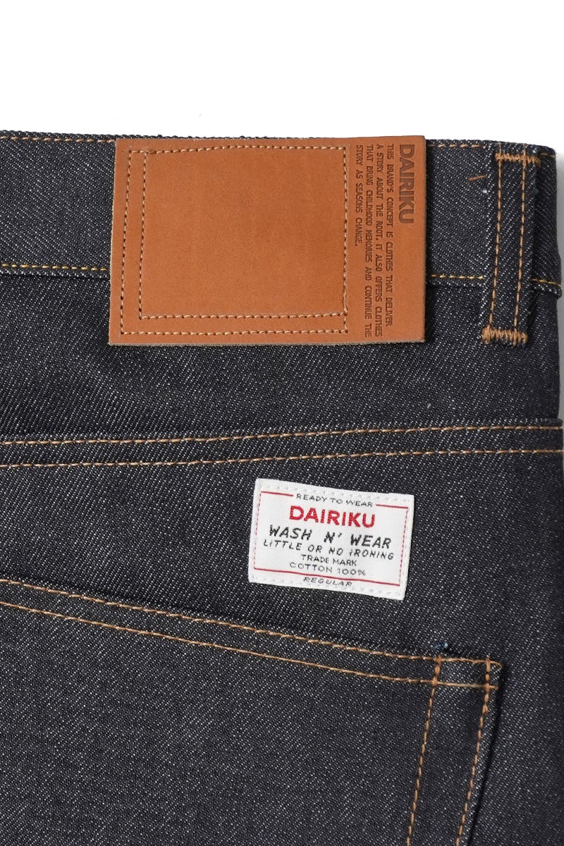 DAIRIKU(ダイリク) "Straight" Rigid Denim Pants ストレート リジッドデニムパンツ 26SS RD4