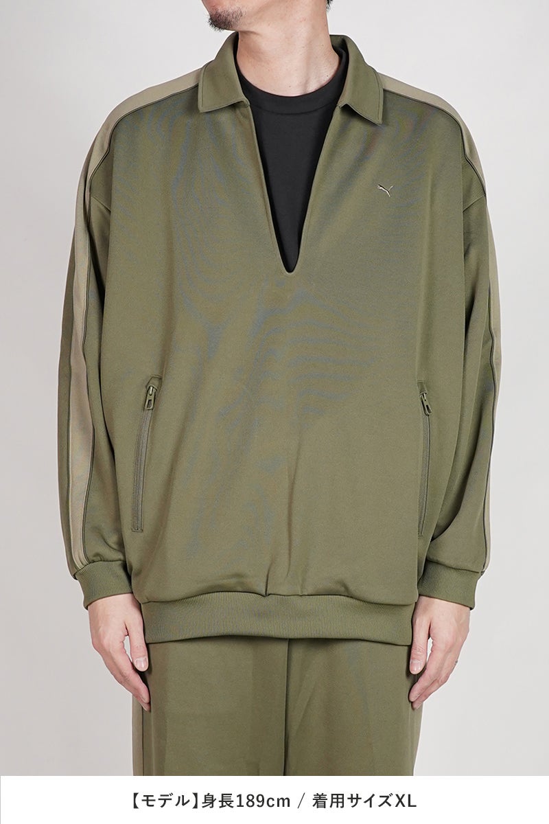 PROJECT PUMA PLUS.(プロジェクトプーマプラス) PUMA T7 SKIPPER JERSEY スキッパージャージー 638051