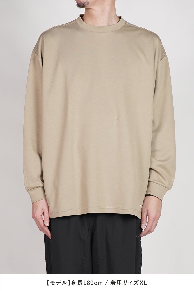  PROJECT PUMA PLUS.(プロジェクトプーマプラス) PUMA OVERSIZED LS TEE オーバーサイズ長袖Tシャツ 638056