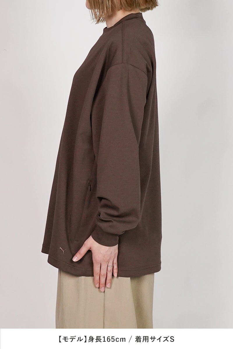  PROJECT PUMA PLUS.(プロジェクトプーマプラス) PUMA OVERSIZED LS TEE オーバーサイズ長袖Tシャツ 638056