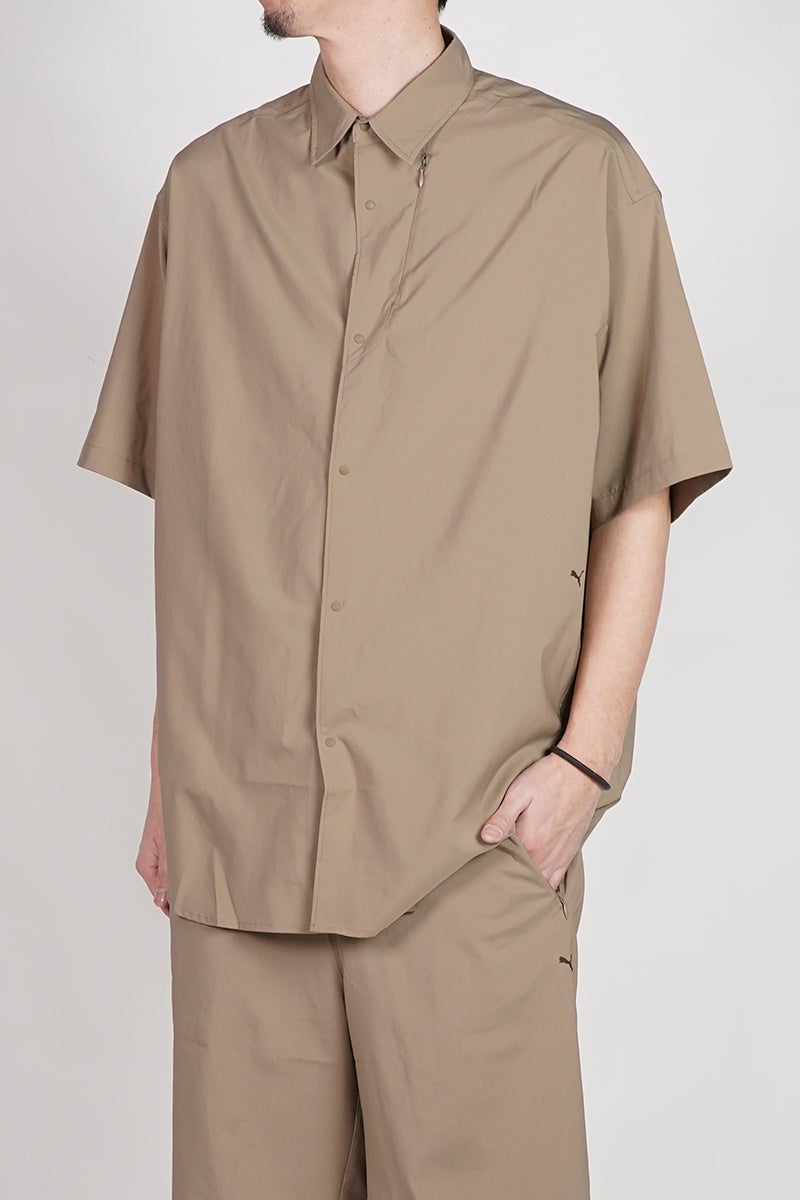 PROJECT PUMA PLUS.(プロジェクトプーマプラス) PUMA OVERSIZED SS SHIRT オーバーサイズ半袖シャツ 638057
