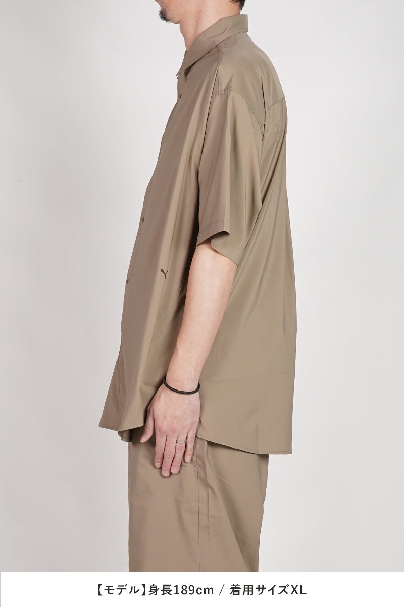 PROJECT PUMA PLUS.(プロジェクトプーマプラス) PUMA OVERSIZED SS SHIRT オーバーサイズ半袖シャツ 638057