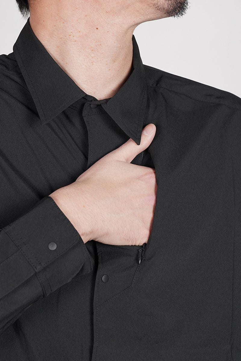  PROJECT PUMA PLUS.(プロジェクトプーマプラス) PUMA OVERSIZED LS SHIRT オーバーサイズ長袖シャツ 638058 