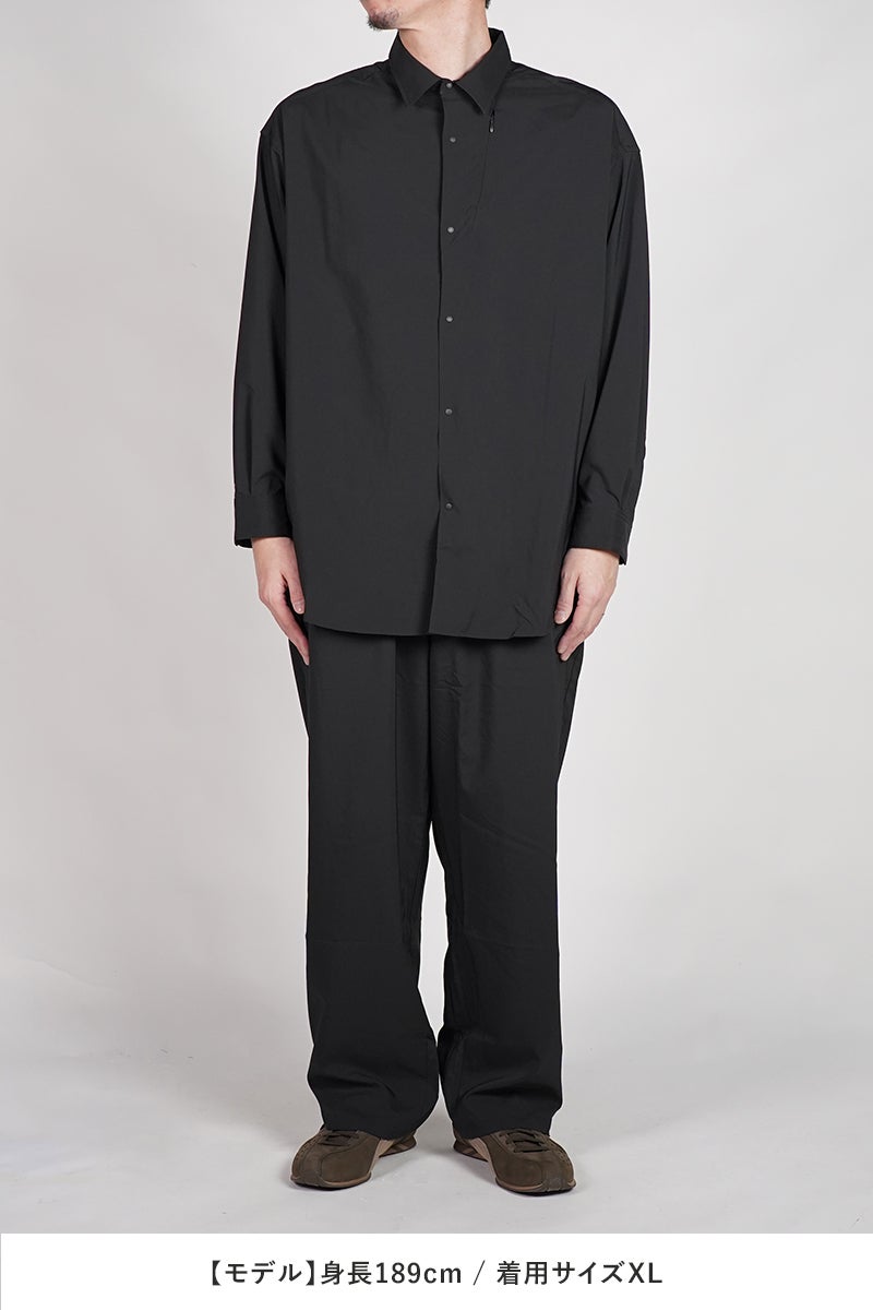  PROJECT PUMA PLUS.(プロジェクトプーマプラス) PUMA OVERSIZED LS SHIRT オーバーサイズ長袖シャツ 638058 