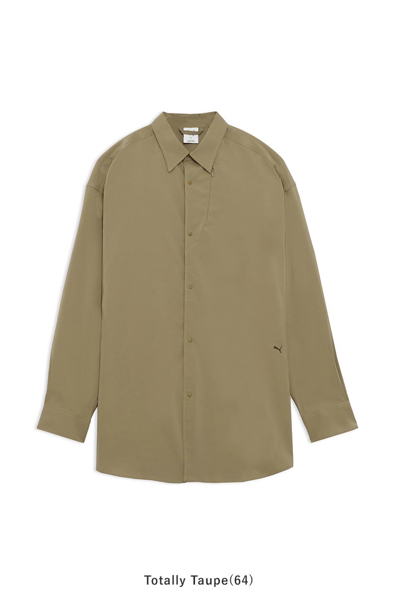  PROJECT PUMA PLUS.(プロジェクトプーマプラス) PUMA OVERSIZED LS SHIRT オーバーサイズ長袖シャツ 638058 