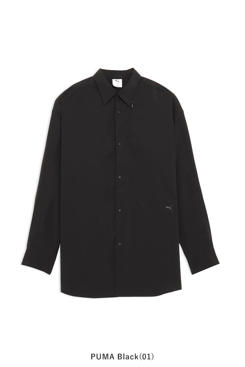  PROJECT PUMA PLUS.(プロジェクトプーマプラス) PUMA OVERSIZED LS SHIRT オーバーサイズ長袖シャツ 638058 