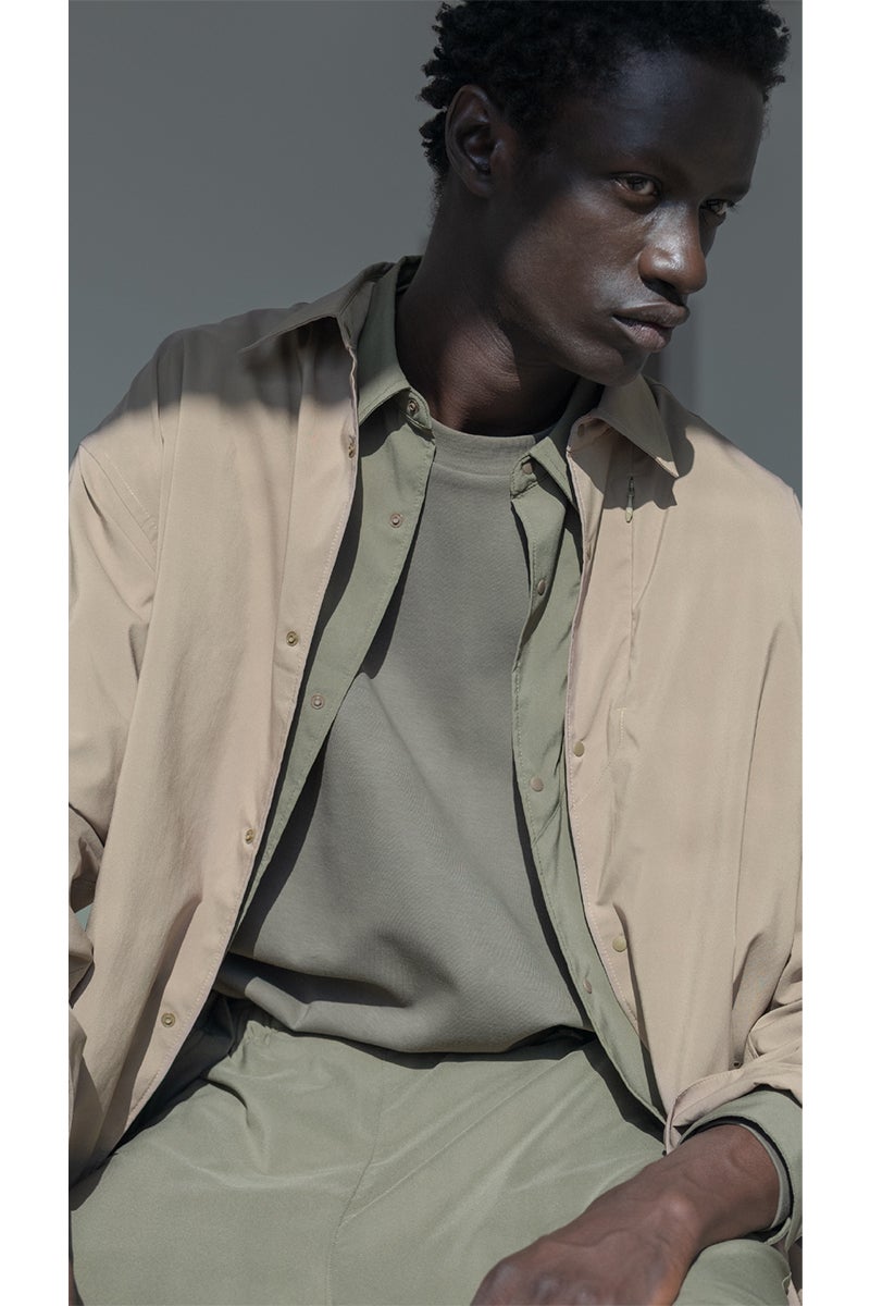  PROJECT PUMA PLUS.(プロジェクトプーマプラス) PUMA OVERSIZED LS SHIRT オーバーサイズ長袖シャツ 638058 