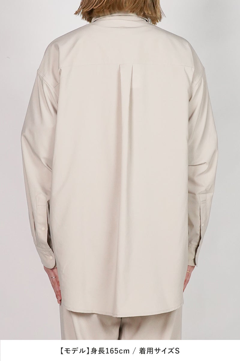  PROJECT PUMA PLUS.(プロジェクトプーマプラス) PUMA OVERSIZED LS SHIRT オーバーサイズ長袖シャツ 638058 