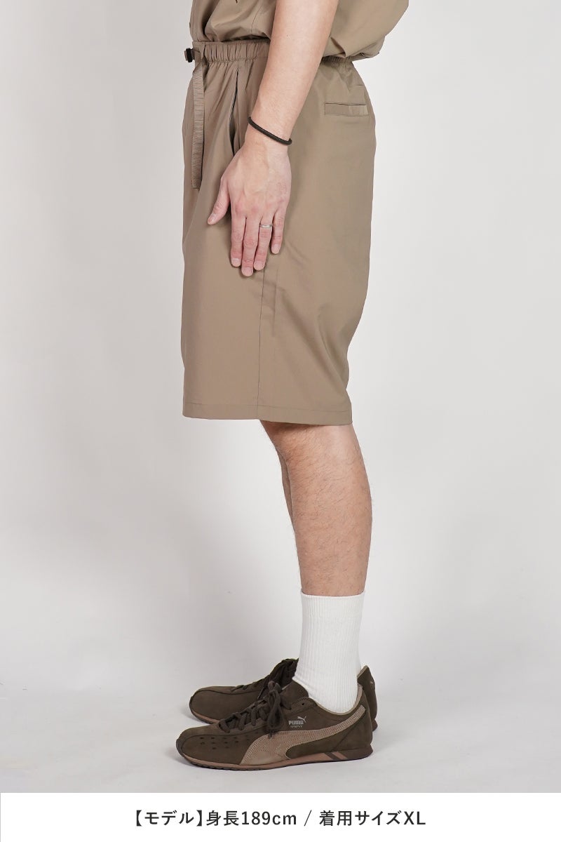 PROJECT PUMA PLUS.(プロジェクトプーマプラス) PUMA WEBBING SHORT PANTS ウェビングショートパンツ 638060 