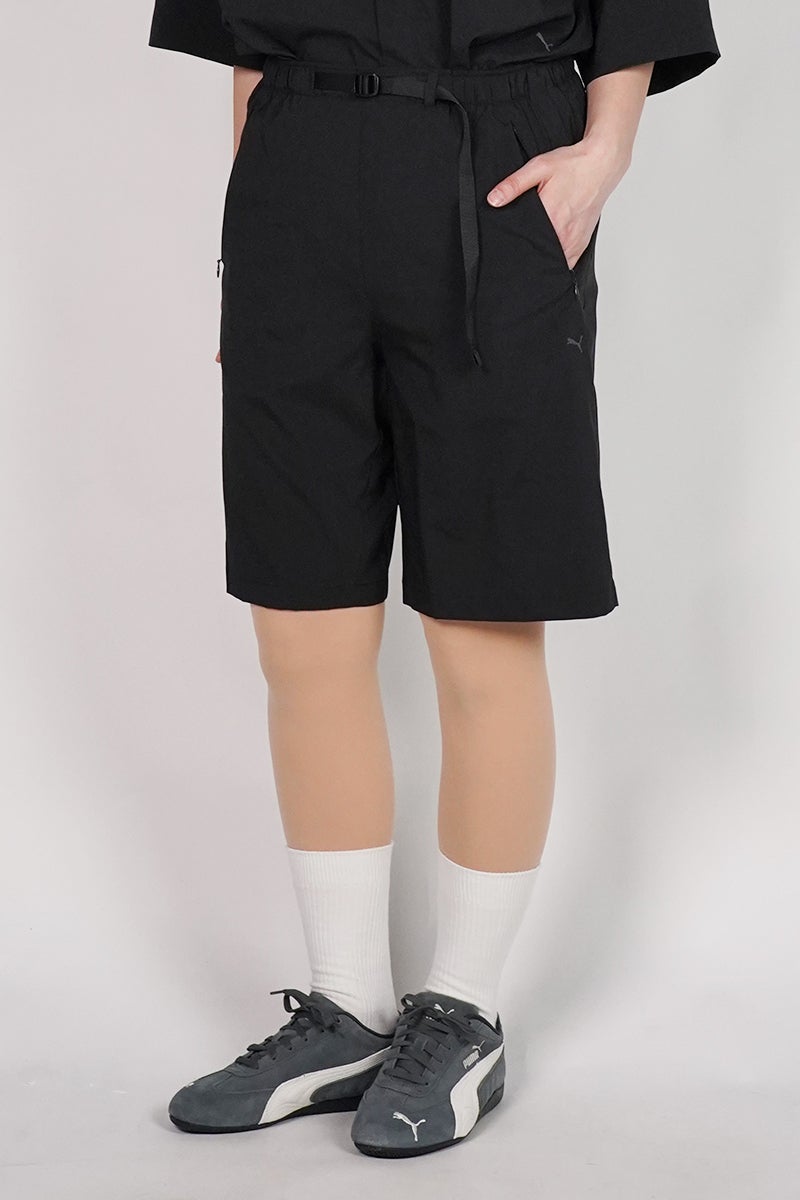 PROJECT PUMA PLUS.(プロジェクトプーマプラス) PUMA WEBBING SHORT PANTS ウェビングショートパンツ 638060 