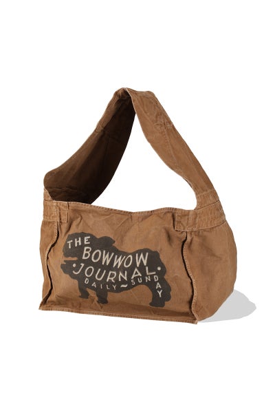 BOWWOW(バウワウ) THE BOW WOW JOURNAL NEWSPAPER BAG AGED バウワウジャーナルニュースペーパーバッグ エイジド BW261-BJNB