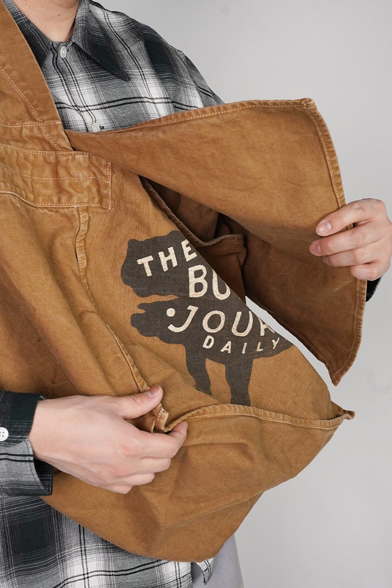 BOWWOW(バウワウ) THE BOW WOW JOURNAL NEWSPAPER BAG AGED バウワウジャーナルニュースペーパーバッグ エイジド BW261-BJNB