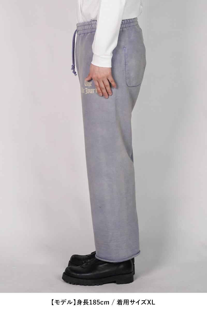 BOWWOW(バウワウ) THE DITC JOURNAL SWEAT PANTS AGED ジャーナルスウェットパンツ エイジド BW261-DJSP