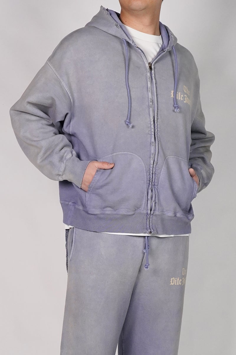 BOWWOW(バウワウ) THE DITC JOURNAL ZIP HOODIE AGED ジャーナルジップフーディー エイジド BW261-DJZH