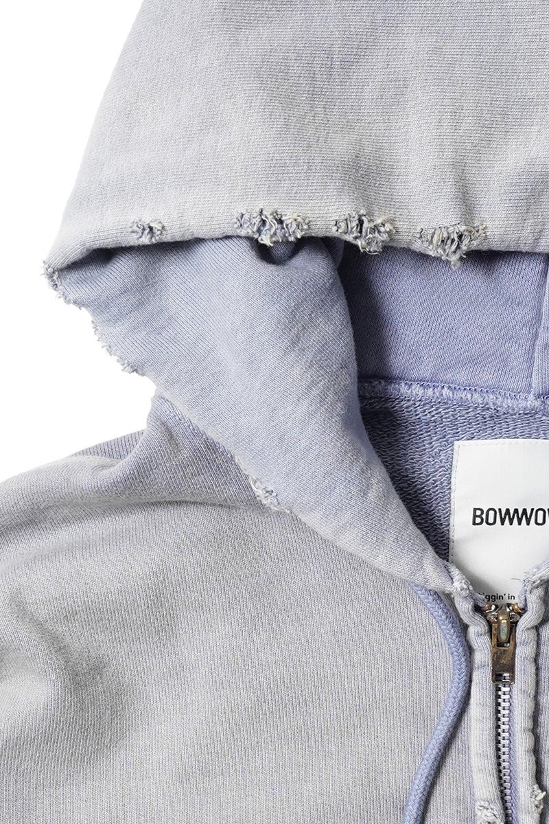 BOWWOW(バウワウ) THE DITC JOURNAL ZIP HOODIE AGED ジャーナルジップフーディー エイジド BW261-DJZH