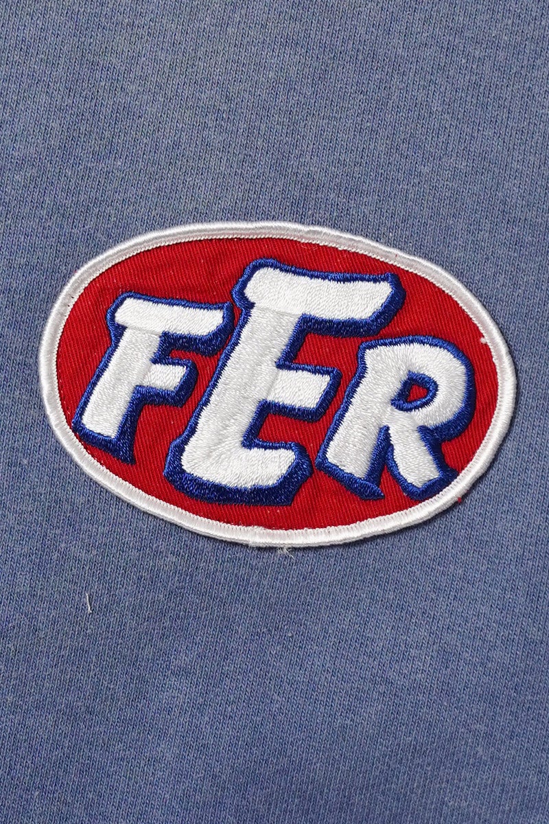 BOWWOW(バウワウ) FER PATCHED SS SWEATSHIRT AGED パッチ半袖スウェットシャツ エイジド BW261-FPSSS