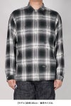 BOWWOW(バウワウ) REMADE RAYON PLAID SHIRT AGED リメイドレーヨンプレイドシャツ エイジド BW261-RRPS