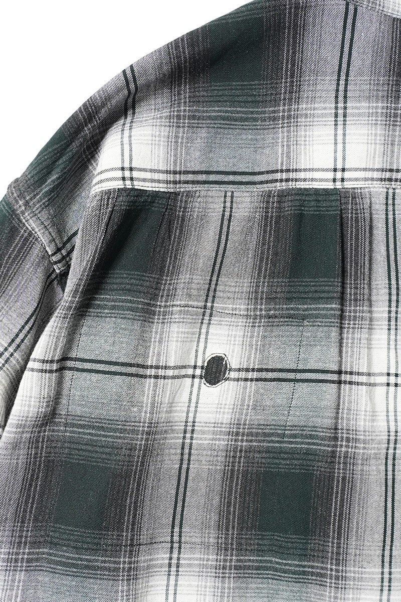BOWWOW(バウワウ) REMADE RAYON PLAID SHIRT AGED リメイドレーヨンプレイドシャツ エイジド BW261-RRPS