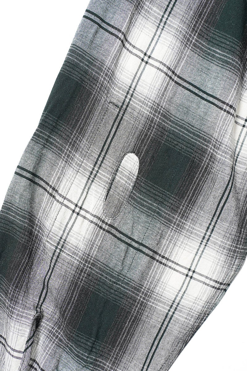 BOWWOW(バウワウ) REMADE RAYON PLAID SHIRT AGED リメイドレーヨンプレイドシャツ エイジド BW261-RRPS