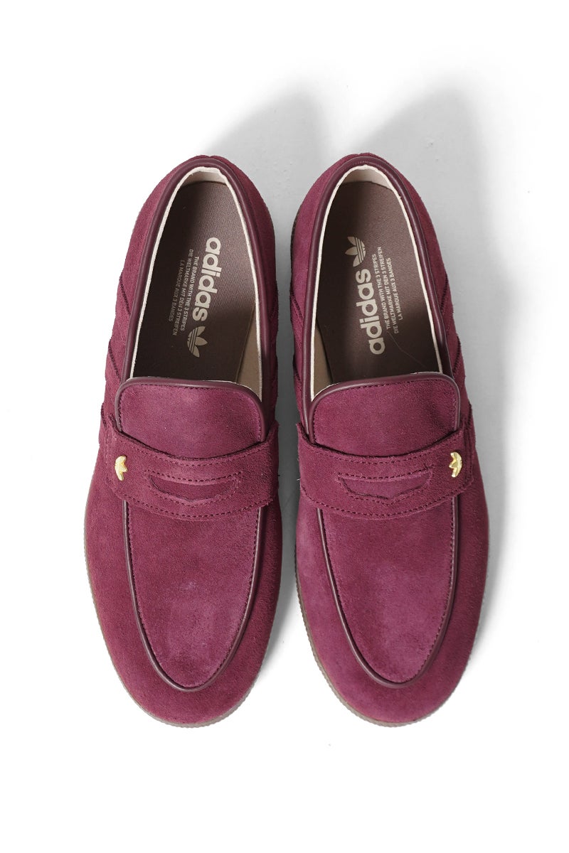 Adidas(アディダス) HANDBALL SPEZIAL LOAFER ハンドボール スペツィアル ローファー Maroon / Maroon / Gum KK2780