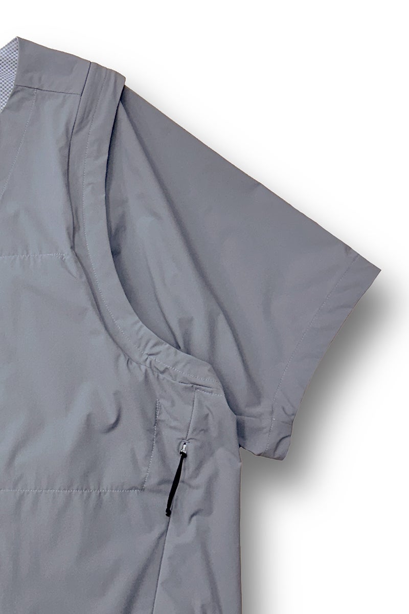 Poliquant(ポリクアント) THE MULTI-FUNCTIONAL VEST WITH FOLDING SHORT SLEEVES マルチファンクショナルベスト フォールディングショートスリーブ 2601005