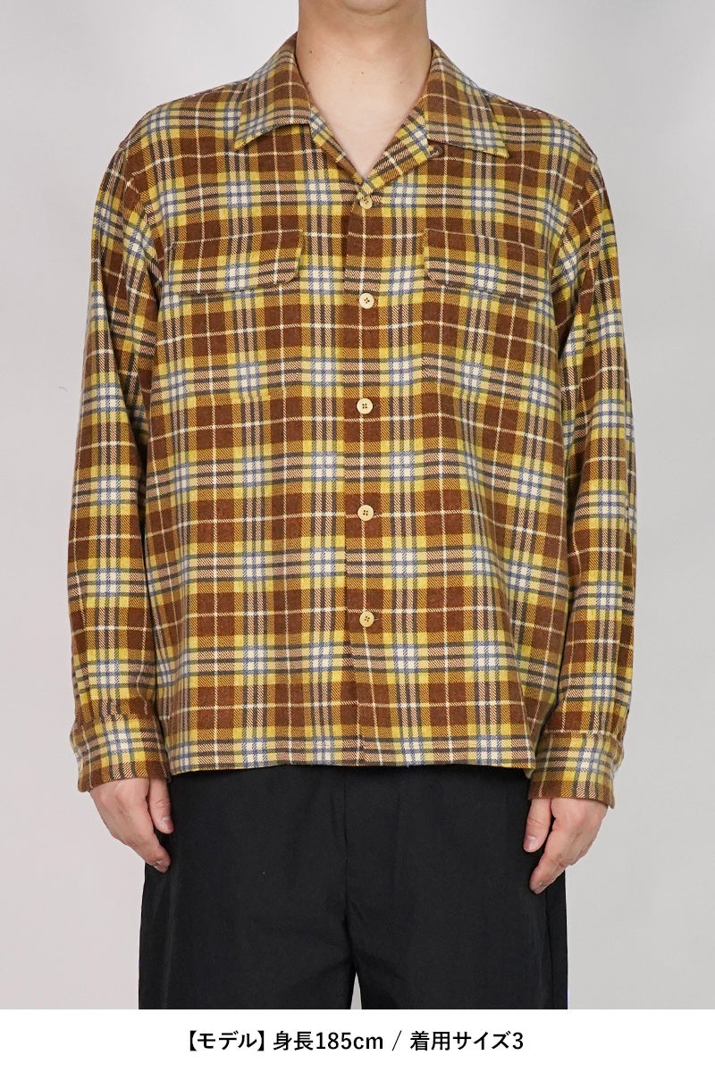 visvim(ビズヴィム) CARROW SHIRT CHECK LS キャロウ長袖チェックシャツ 0126105011016