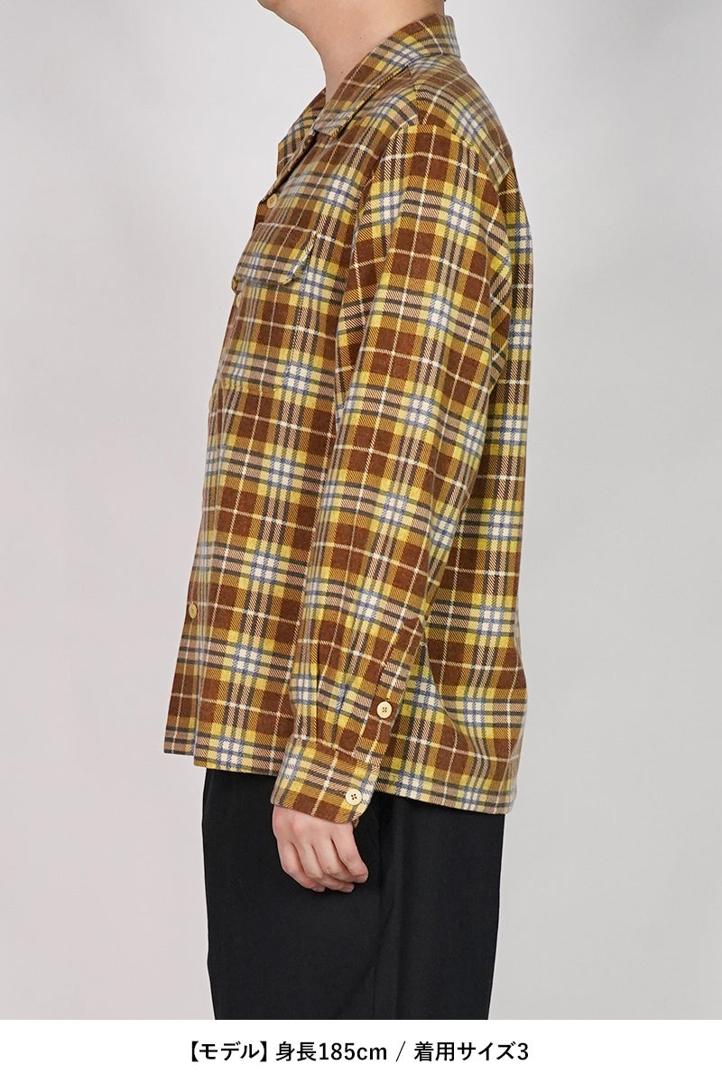 visvim(ビズヴィム) CARROW SHIRT CHECK LS キャロウ長袖チェックシャツ 0126105011016