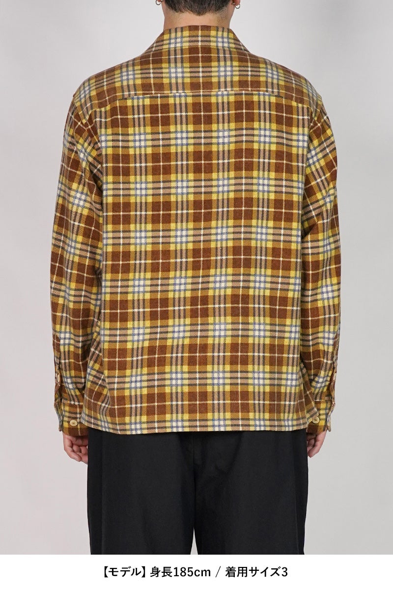 visvim(ビズヴィム) CARROW SHIRT CHECK LS キャロウ長袖チェックシャツ 0126105011016