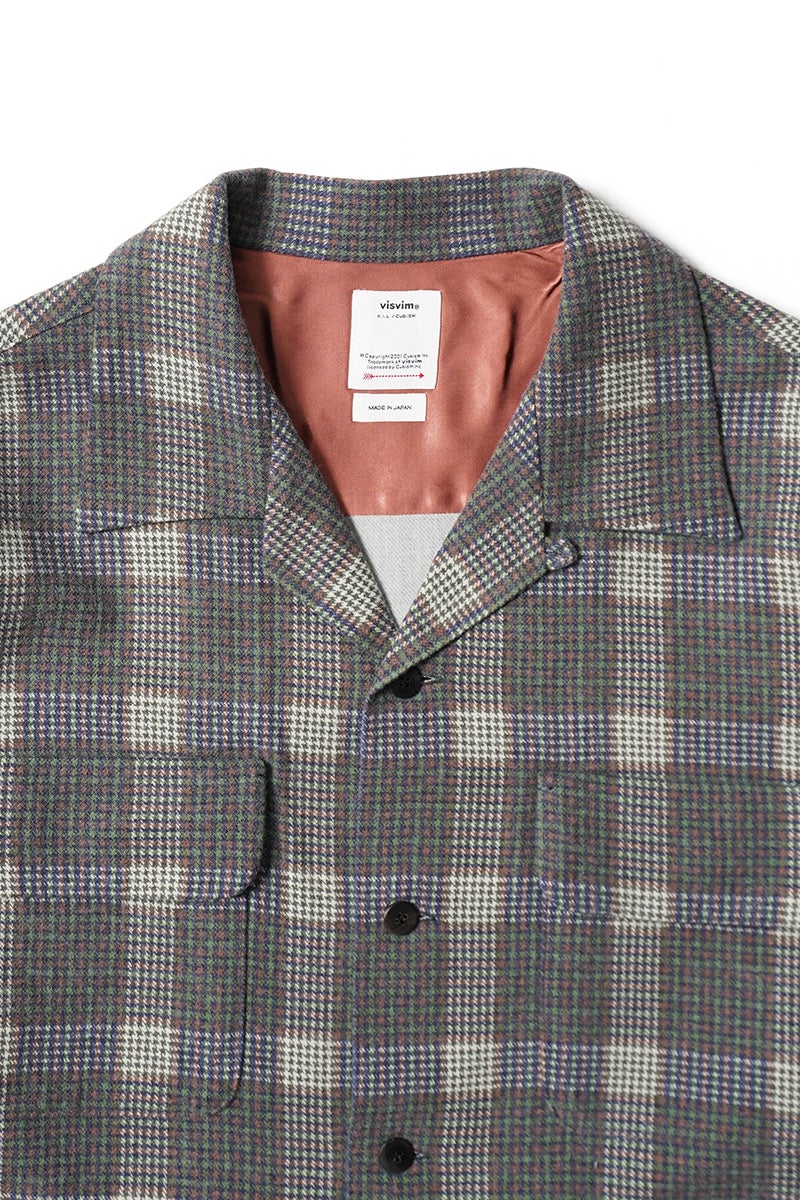 visvim(ビズヴィム) CARROW SHIRT CHECK LS キャロウ長袖チェックシャツ 0126105011016