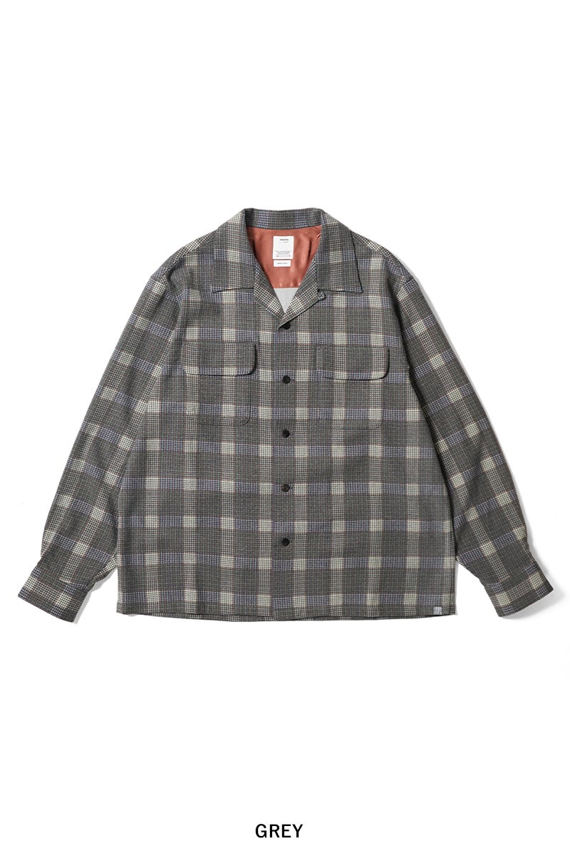 visvim(ビズヴィム) CARROW SHIRT CHECK LS キャロウ長袖チェックシャツ 0126105011016