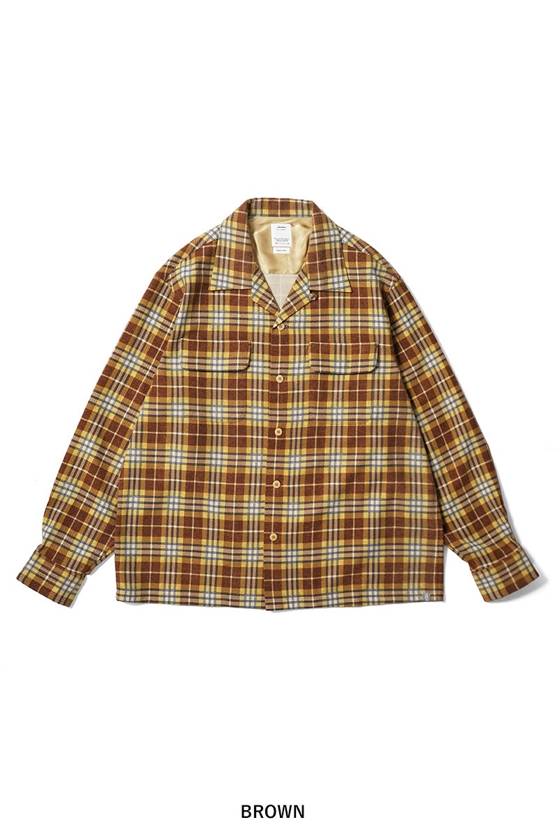 visvim(ビズヴィム) CARROW SHIRT CHECK LS キャロウ長袖チェックシャツ 0126105011016