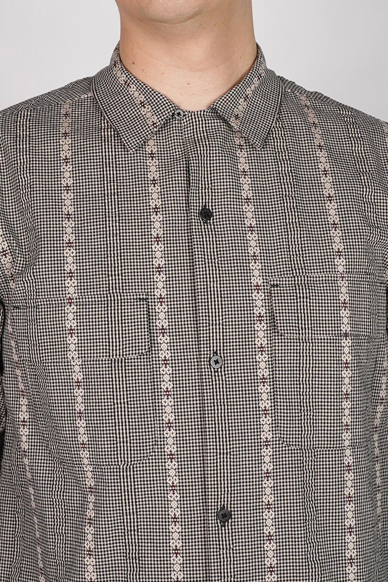 SUGARHILL(シュガーヒル) DOBBY OPEN COLLAR SHIRT ドビーオープンカラーシャツ 26440505